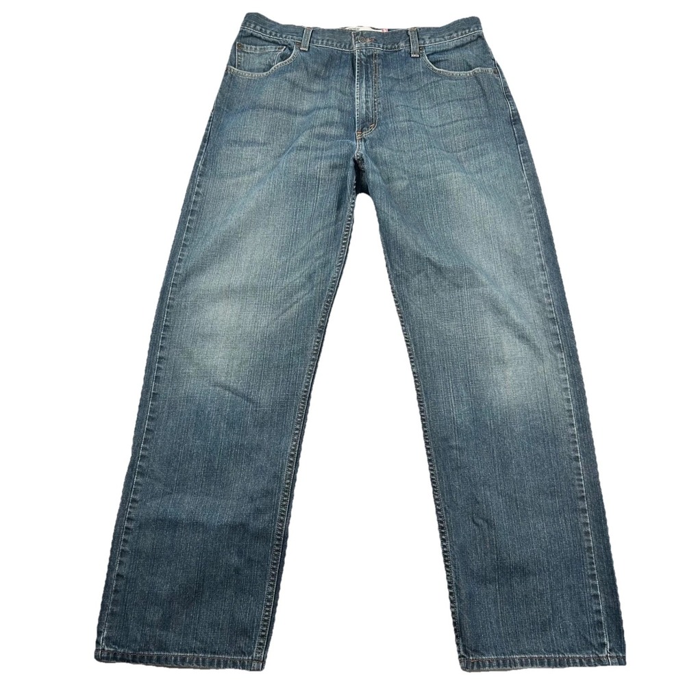 Vintage Levis 569 Jeans Mens 36x34 Loose Straight Relaxed Denim Classic Work